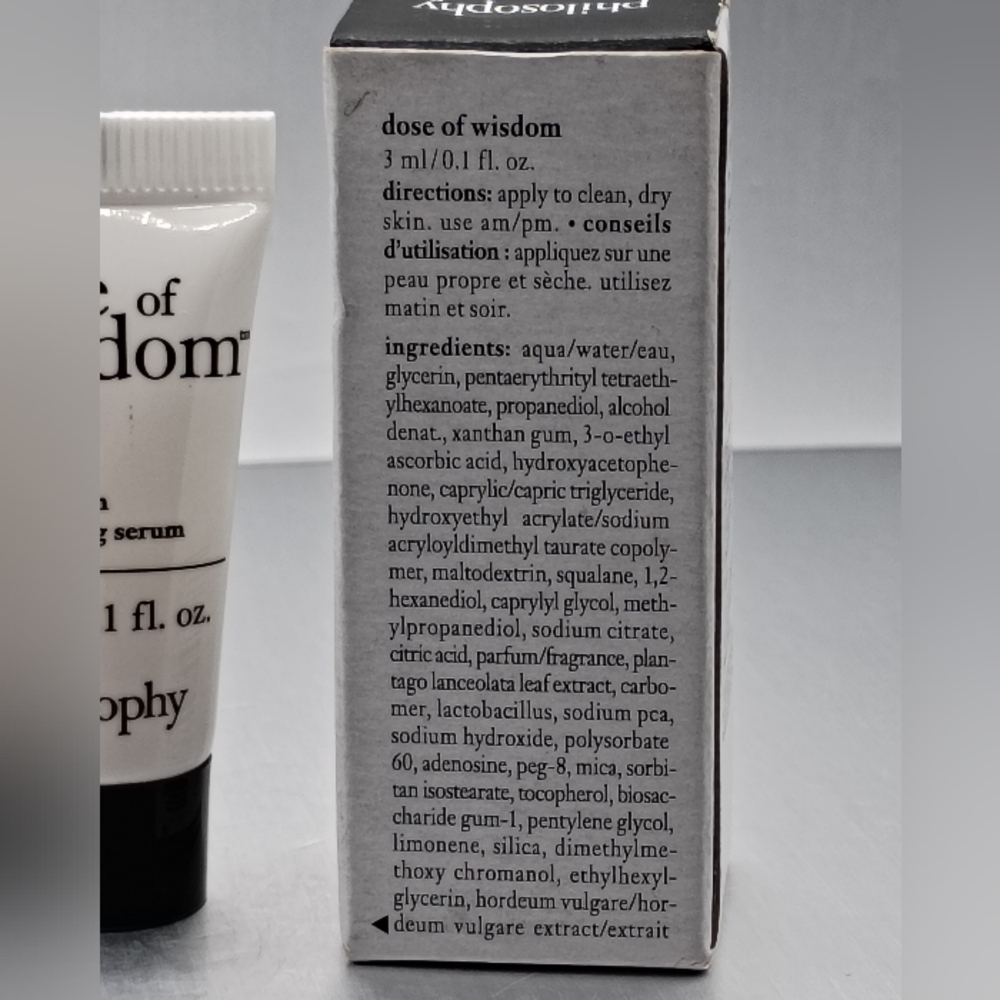 5 For $25 Item🌸 Philosophy Dose Of Wisdom Bouncy Skin Reactivating Serum - Picture 4 of 4